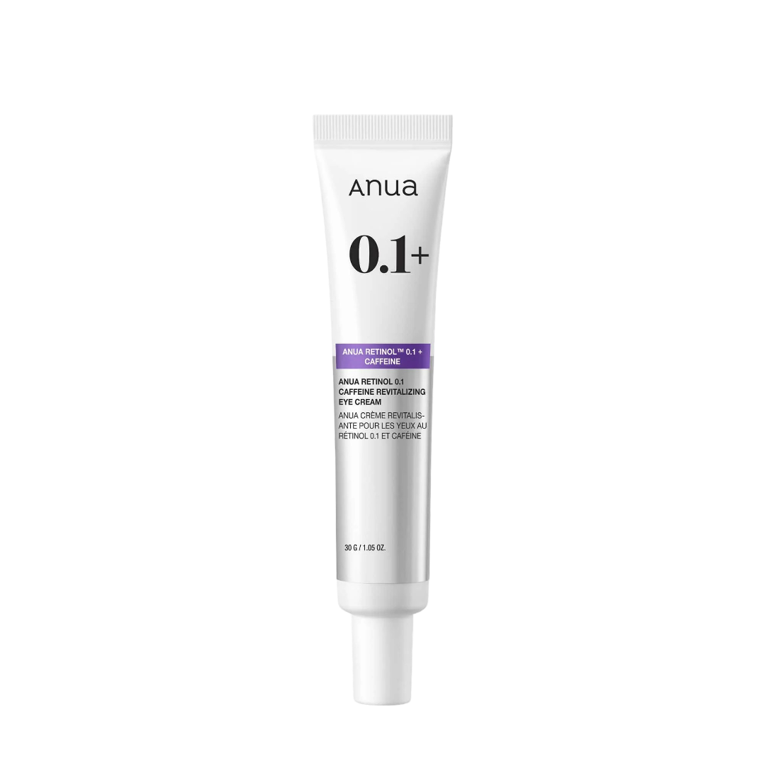 ANUA RETINOL 0.1 + CAFFEINE REVITALIZING EYE CREAM КРЕМ ВОКРУГ ГЛАЗ